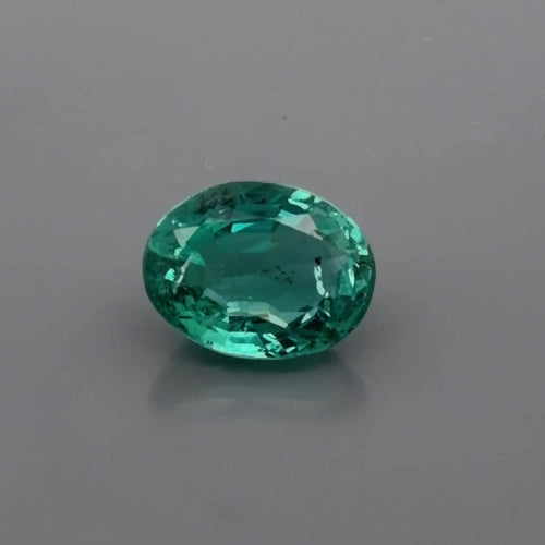 2.83ct Oval Natural Emerald (Colour Green, Clarity Slightly Included, Cut Faceted)