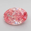 2.85ct Oval Lab Grown Diamond (Colour Fancy Vivid Pink, Clarity VVS2, IGI Certified)