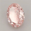 2.87ct Oval Lab Grown Diamond (Colour Fancy Vivid Pink, Clarity VS2, IGI Certified)