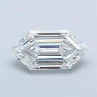2.88ct Hexagonal Lab Grown Diamond (Colour E, Clarity VS2, IGI Certified)