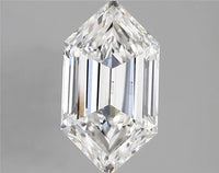 2.88ct Hexagonal Lab Grown Diamond (Colour E, Clarity VVS1, IGI Certified)