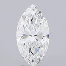 2.93ct Marquise Lab Grown Diamond (Colour E, Clarity VVS2, IGI Certified)