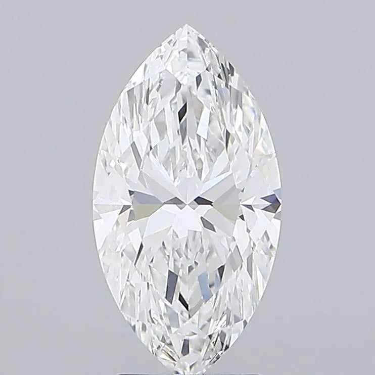 2.93ct Marquise Lab Grown Diamond (Colour E, Clarity VVS2, IGI Certified)