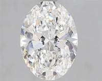 2.93ct Oval Lab Grown Diamond (Colour F, Clarity VVS2, IGI Certified)