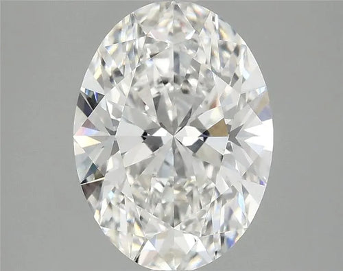 2.94ct Oval Lab Grown Diamond (Colour F, Clarity VVS2, IGI Certified)
