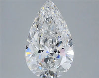 2.94ct Pear Lab Grown Diamond (Colour D, Clarity VVS2, IGI Certified)