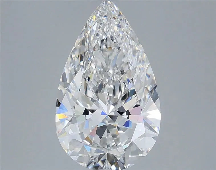 2.94ct Pear Lab Grown Diamond (Colour D, Clarity VVS2, IGI Certified)