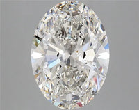 2.96ct Oval Lab Grown Diamond (Colour G, Clarity SI1, IGI Certified)
