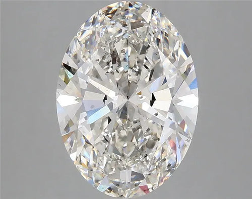 2.96ct Oval Lab Grown Diamond (Colour G, Clarity SI1, IGI Certified)