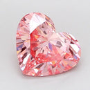 2.98ct Heart Lab Grown Diamond (Colour Fancy Vivid Pink, Clarity VS2, IGI Certified)