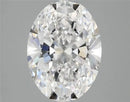 2.98ct Oval Lab Grown Diamond (Colour D, Clarity VVS2, IGI Certified)