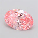 2.99ct Oval Lab Grown Diamond (Colour Fancy Vivid Pink, Clarity VVS2, IGI Certified)