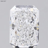 2.99ct Radiant Lab Grown Diamond (Colour E, Clarity VVS2, GIA Certified)