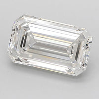 3.00ct Emerald Lab Grown Diamond (Colour F, Clarity VVS2, IGI Certified)