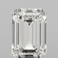 3.00ct Emerald Lab Grown Diamond (Colour G, Clarity VS1, IGI Certified)