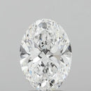 3.00ct Oval Lab Grown Diamond (Colour D, Clarity FL, IGI Certified)