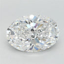 3.00ct Oval Lab Grown Diamond (Colour D, Clarity FL, IGI Certified)