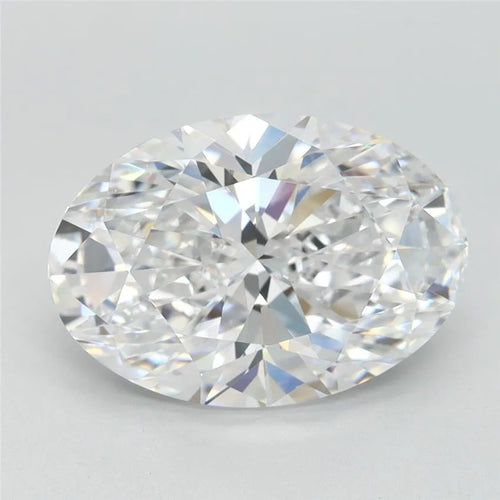 3.00ct Oval Lab Grown Diamond (Colour D, Clarity FL, IGI Certified)