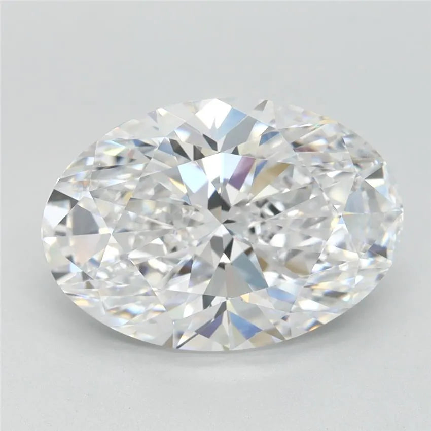 3.00ct Oval Lab Grown Diamond (Colour D, Clarity FL, IGI Certified)