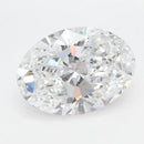 3.00ct Oval Lab Grown Diamond (Colour D, Clarity VVS1, IGI Certified)