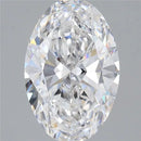 3.00ct Oval Lab Grown Diamond (Colour D, Clarity VVS2, IGI Certified)