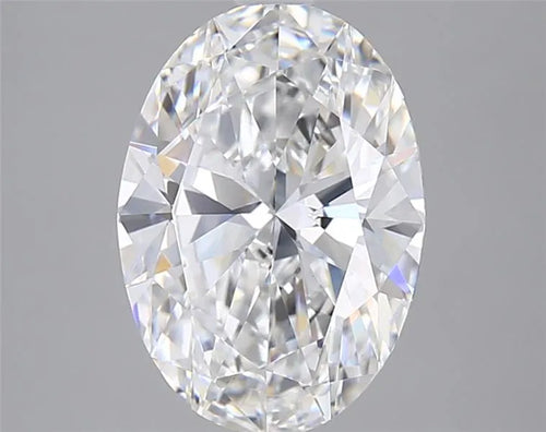 3.00ct Oval Lab Grown Diamond (Colour E, Clarity VVS2, IGI Certified)
