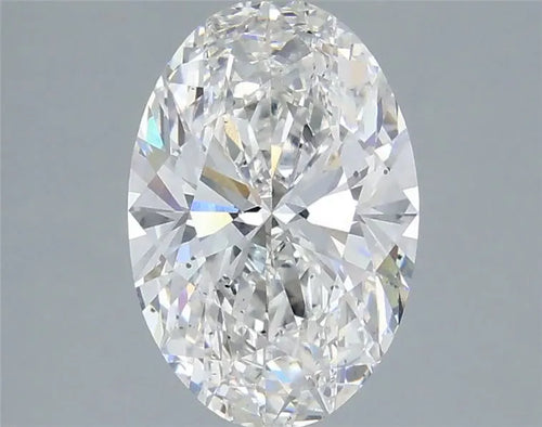 3.00ct Oval Lab Grown Diamond (Colour F, Clarity SI1, IGI Certified)