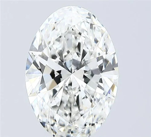 3.00ct Oval Lab Grown Diamond (Colour F, Clarity VVS2, IGI Certified)