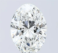 3.00ct Oval Lab Grown Diamond (Colour F, Clarity VVS2, IGI Certified)