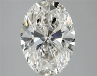 3.00ct Oval Lab Grown Diamond (Colour G, Clarity SI1, IGI Certified)