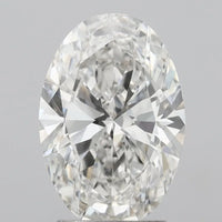 3.00ct Oval Lab Grown Diamond (Colour G, Clarity VVS2, IGI Certified)