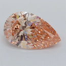 3.00ct Pear Lab Grown Diamond (Colour Fancy Vivid Pink, Clarity VS1, IGI Certified)