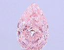 3.00ct Pear Lab Grown Diamond (Colour Fancy Vivid Pink, Clarity VS2, IGI Certified)