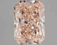 3.00ct Radiant Lab Grown Diamond (Colour Fancy Vivid Pink, Clarity VS1, IGI Certified)