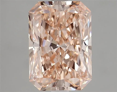 3.00ct Radiant Lab Grown Diamond (Colour Fancy Vivid Pink, Clarity VS1, IGI Certified)