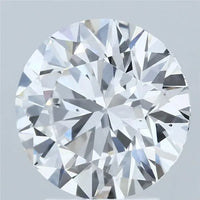 3.00ct Round Lab Grown Diamond (Colour D, Clarity VS2, Cut ID, IGI Certified)