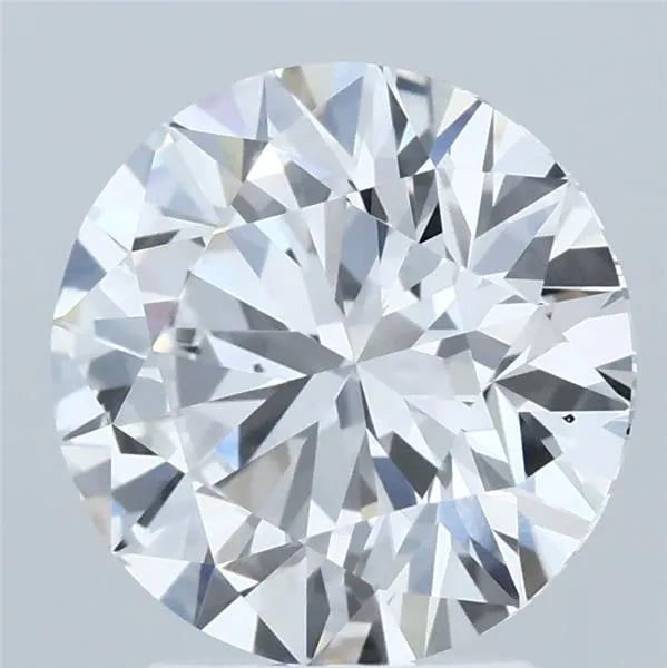 3.00ct Round Lab Grown Diamond (Colour D, Clarity VS2, Cut ID, IGI Certified)