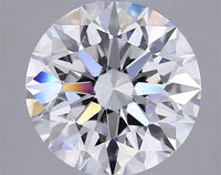 3.00ct Round Lab Grown Diamond (Colour D, Clarity VVS2, Cut EX, IGI Certified)