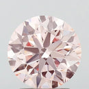 3.00ct Round Lab Grown Diamond (Colour Fancy Intense Pink, Clarity VVS2, Cut EX, IGI Certified)