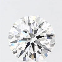 3.00ct Round Lab Grown Diamond (Colour G, Clarity VVS2, Cut ID, IGI Certified)