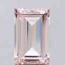 3.01ct Baguette Lab Grown Diamond (Colour Fancy Brownish Pink, Clarity VS1, IGI Certified)