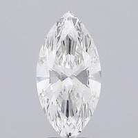 3.01ct Marquise Lab Grown Diamond (Colour E, Clarity VVS2, IGI Certified)