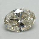 3.01ct Oval Lab Grown Diamond (Colour J, Clarity VS1, IGI Certified)