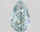 3.01ct Pear Lab Grown Diamond (Colour Fancy Green, Clarity VS1, IGI Certified)