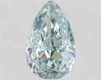 3.01ct Pear Lab Grown Diamond (Colour Fancy Green, Clarity VS1, IGI Certified)