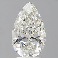 3.01ct Pear Lab Grown Diamond (Colour G, Clarity VVS2, IGI Certified)