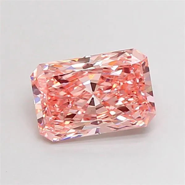 3.01ct Radiant Lab Grown Diamond (Colour Fancy Vivid Pink, Clarity VS1, IGI Certified)