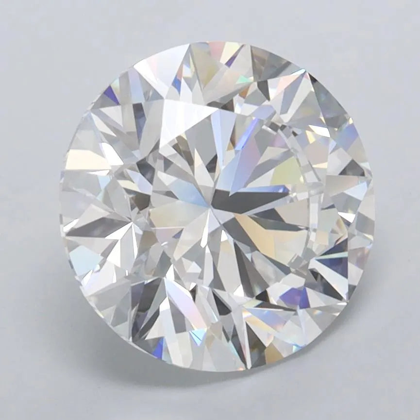 3.01ct Round Lab Grown Diamond (Colour D, Clarity FL, Cut ID, IGI Certified)