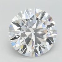 3.01ct Round Lab Grown Diamond (Colour D, Clarity FL, Cut ID, IGI Certified)