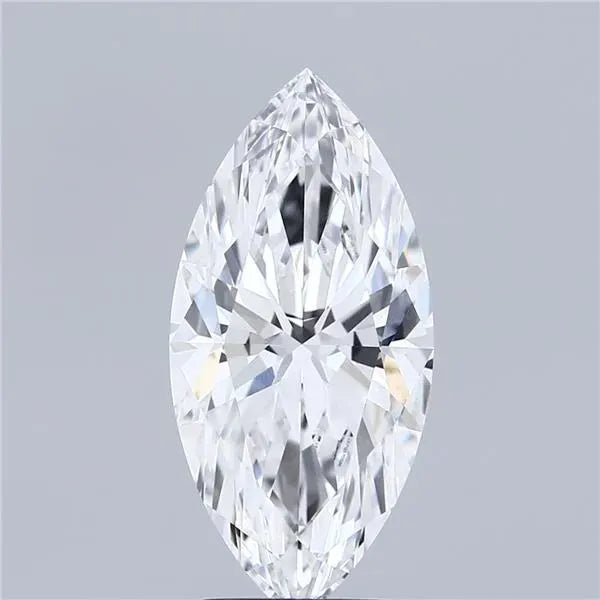 3.02ct Marquise Lab Grown Diamond (Colour E, Clarity VVS2, IGI Certified)